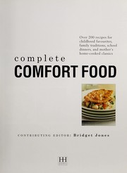Front cover of Complete Comfort Food by Bridget Jones