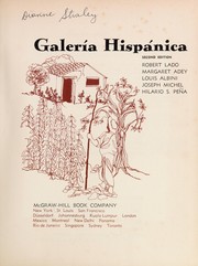 Front cover of Galería hispánica by Robert Lado