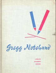 Cover of Gregg Notehand by Louis A. Leslie