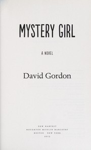 Front cover of Mystery girl by David Gordon