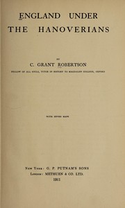 Front cover of A history of England ... by Charles William Chadwick Oman