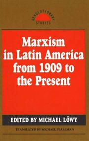 Cover of Marxism in Latin America from 1909 to the Present by Michael Löwy