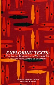 Cover of Exploring Texts by George E. Newell