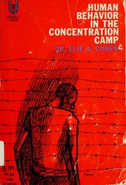 Cover of Human behavior in the concentration camp by Élie Aron Cohen