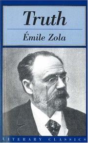 Cover of Vérité by Émile Zola