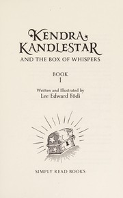 Front cover of Kendra Kandlestar and the box of whispers by Lee Edward Fodi