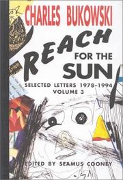 Cover of Reach for the sun by Charles Bukowski