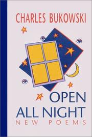 Cover of Open all night by Charles Bukowski