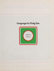 Front cover of Language for daily use by Mildred Agnes Dawson