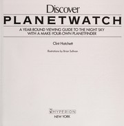 Cover of Discover planetwatch by Clint Hatchett