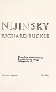 Cover of Nijinsky by Richard Buckle