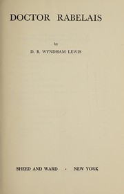 Front cover of Doctor Rabelais by D. B. Wyndham Lewis