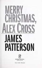 Front cover of Merry Christmas, Alex Cross by James Patterson