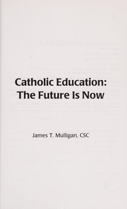 Cover of Catholic education by James T. Mulligan