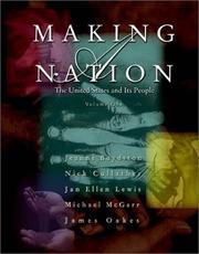 Front cover of Making a Nation by Jeanne M. Boydston