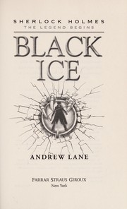 Front cover of Black ice by Andrew Lane