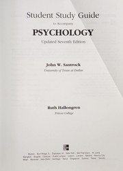 Front cover of Student Study Guide to accompany Psychology, 7e Update by John W. Santrock