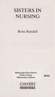 Front cover of Faith, Hope and Charity by Rona Randall