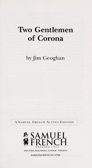 Front cover of Two gentlemen of Corona by Jim Geoghan
