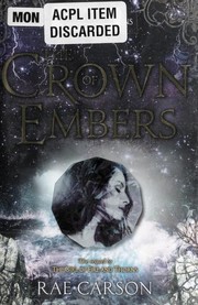 Front cover of The crown of embers by Rae Carson