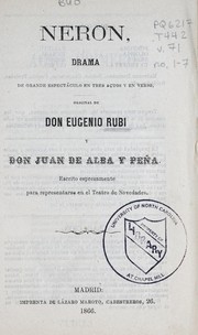 Cover of Nerón by Eugenio Rubí