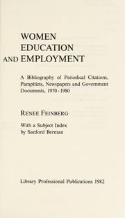 Front cover of Women, Education, and Employment by Renee Feinberg