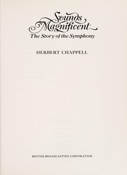 Cover of Sounds magnificent by Herbert Chappell