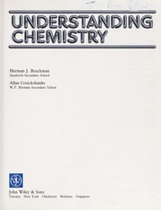 Cover of Understanding Chemistry by H. Bruckman