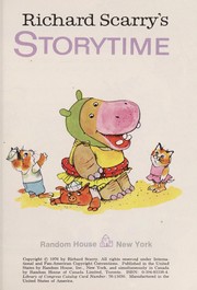Cover of Storytime by Richard Scarry