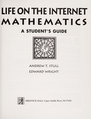 Cover of Life on the internet by Andrew T. Stull
