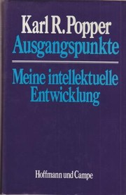 Cover of Ausgangspunkte by Karl Popper