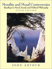 Front cover of Morality and moral controversies by John Arthur