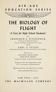 Front cover of The biology of flight by Frederick Linder Fitzpatrick
