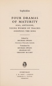 Front cover of Four dramas of maturity by Sophocles