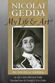 Cover of Nicolai Gedda by Nicolai Gedda