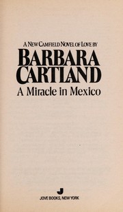 Front cover of A Miracle in Mexico by Barbara Cartland