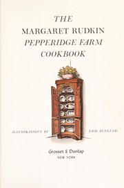 Cover of The Margaret Rudkin Pepperidge Farm Cookbook by Margaret Rudkin