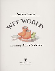 Cover of Wet world by Norma Simon