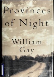 Front cover of Provinces of Night by William Gay