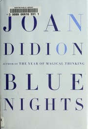 Cover of Blue nights by Joan Didion