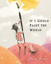 Front cover of If I Could Paint the World by Sarah Massini