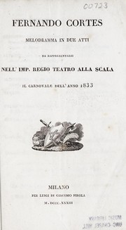Cover of Fernando Cortes by Jacopo Ferretti