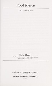Front cover of Food science by Helen Charley