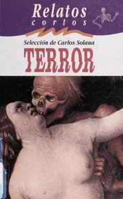 Front cover of Relatos cortos de terror by Carlos Solana