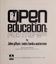 Cover of The new open education by John Pflum