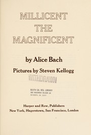 Cover of Millicent the Magnificent by Alice Bach