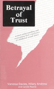 Front cover of Betrayal of trust by Vanessa Davies