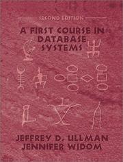 Cover of A First Course in Database Systems (2nd Edition) by Jeffrey D. Ullman