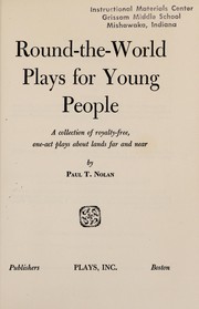 Cover of Round-the-world plays for young people by Paul T. Nolan