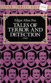 Front cover of Tales of Terror and Detection (Ms. Found in a Bottle / Mystery of Marie Roget / Oblong Box / Purloined Letter / William Wilson) by Edgar Allan Poe